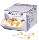 LANCETAS ACCU-CHEK SAFE-T-PRO UNO C/200UNID