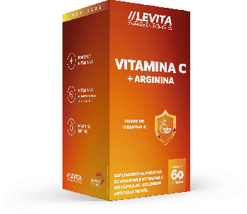 VITAMINA C + ARGININA LEVITA  C/ 60 CAPS